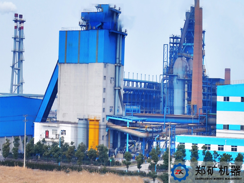 安徽銅陵某鋼廠年產(chǎn)100萬(wàn)噸塊礦烘干系統(tǒng)